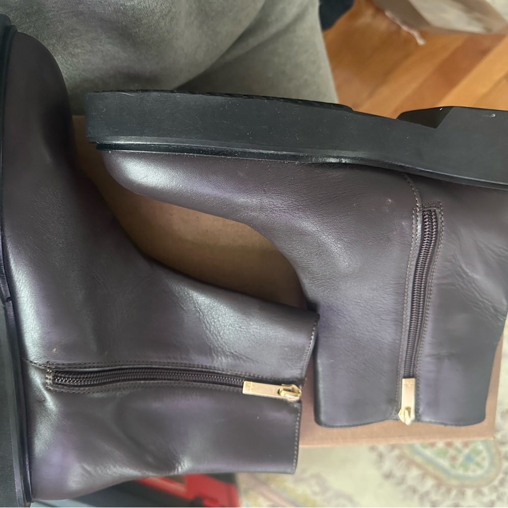 Aquatalia Leather boots size 7.5 brand new in replacement box, retail $590 - Picture 8 of 16